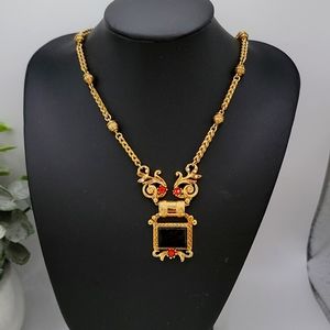 St John necklace Swarovski crystals